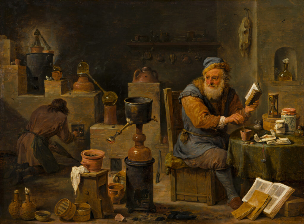The Alchemist by David Teniers the Younger